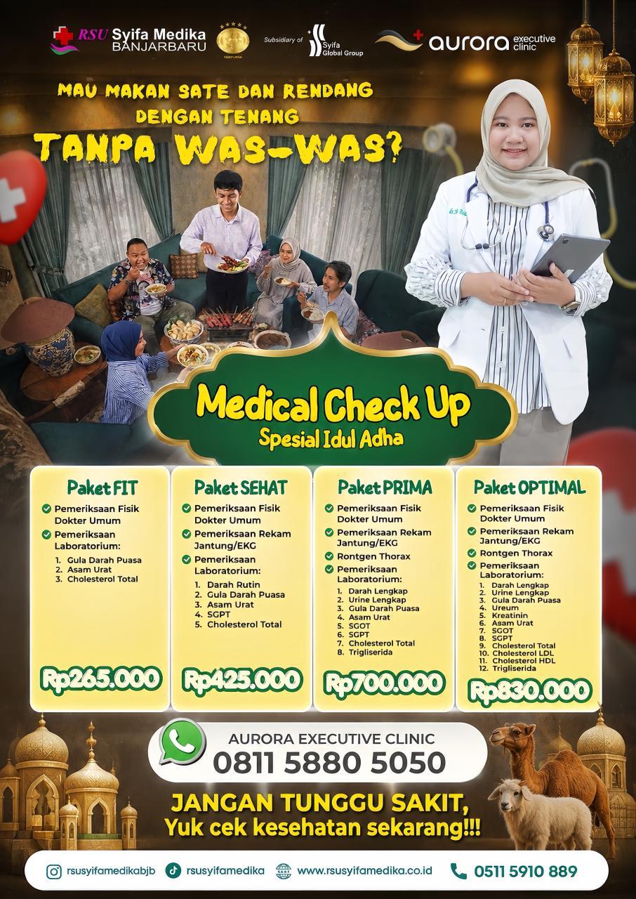 Medical Check Up Spesial Idul Adha